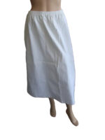 Cafe stretch Cotton Gored Skirt (Black, White, Purple or Sand)