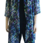 Party Girl Waterfall Front Chiffon Jacket