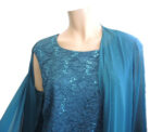 Layla Jones Pant Suit (Navy, Sapphire (Teal), Emerald or Mulberry) - Image 6