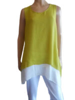 Cordelia St Lime Overlay Top - Image 2