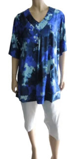 Shelz Stretch Pleat Front Top - Image 2