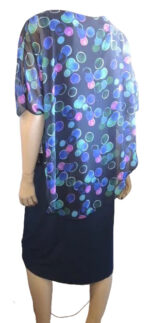 Formation Chiffon Overlay Dress - Image 4
