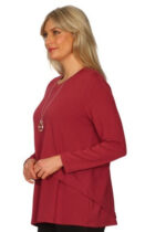 Emily Adams Layered Top (Many Colours) - Image 2
