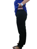 Cafe Stretch Drill Pants  (Black, Navy, Sand & Purple)